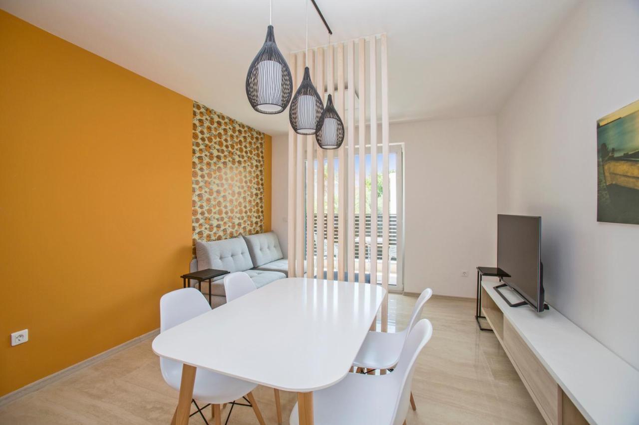 Magic Stone Apartments Baska Voda Luaran gambar